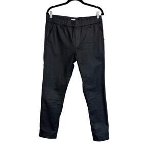 Flog Coated Pants Black 30